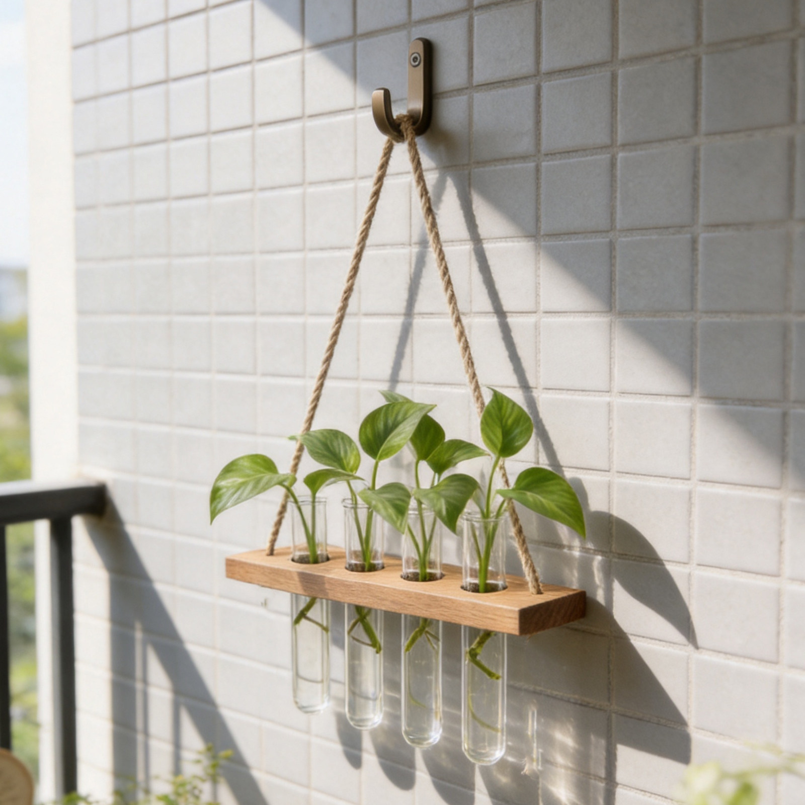 Wooden Base Plant Propagation  - Propagation Station Vase ulasan dan harga